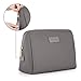 CHICECO Large Makeup Bag Toiletry Bag for Women Skincare Cosmetic Pouch - Grey