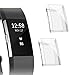 Fibit Charge 2 Screen Protector, Cuteey Slim Soft Full Cover Case for Fitbit Charge 2 Smart Watch Accessories primary