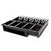 POS-X ION-C16 Cash Drawer, Black, 16.1w x 16.3d x 3.9h Body ION-C16A-1B by POS-X