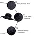 Anycosy Wool Floppy Hat for Women Wide Brim Felt Fedora Panama Hats