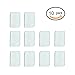 Sungrace 10 Pack Anti-Slip Fixate Sticky Cell Pads, Stick to Glass, Mirrors, Whiteboards, Metal, Kitchen Cabinets, Tile, Car and Other Surfaces(Square, Clear)
