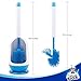 MR. SIGA Soft Bristle Toilet Brush with Holder - Size: Dia 12cm x 41cm Height
