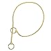 Guardian Gear X-Fine Gold Snake-Chain Dog Collar, 16