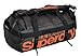 Superdry Tarp Kitbag Rucksack Tarpaulin Holdall/Luggage Gym Bag - Black/Orange