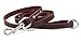 FAIRWIN Brown 6FT/ 5FT Genuine Leather Dog Leash Leads Rope for Large/Medium/Small Dogs Training/Walking (rivet-5/8 x 5.6 Foot, Brown)