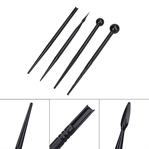 Click Here to See More Images 4PCS/Set Useful Bakeware Gadgets DIY Flower Modelling Tool Cake Decorating Tools Fondant Biscuits Cake Molds Cake Carved Pens