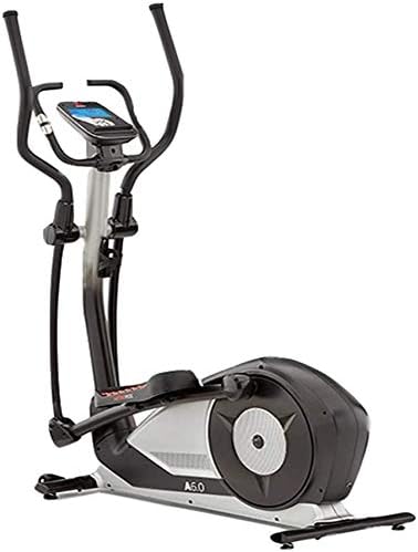 HIGHKAS Elliptical Exercise Machine, Silent Elliptical Trainer with IPAD Bracket and Heart Rate Test, Easily Move with A Moving Wheel, for Office, Gym