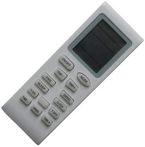 LR General Replacement Remote Control Fit for KFIHP-09-ID KFHHP-12-ID KFHHP-12 KFHHP-12ID KFHHP-18 KFHHP-18ID KFIHP-09 for Soleus Air Conditioners