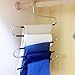 VEHHE Pants Hangers Space Saver Trousers Hangers 6 Set S-Type Space Saving Non-Slip Closet Storage Organizer for Pants Jeans Trousers Skirts Scarf