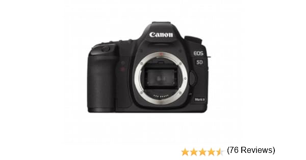 Canon EOS 5D Mark II - Cámara Réflex Digital 21.1 MP (Cuerpo): Amazon.es: Electrónica