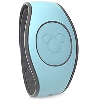 DisneyParks MagicBand 2.0 - Link It Later Magic Band - Light Teal Blue
