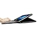 Galaxy TabPro S 12 case, Infiland Folio Premium PU Leather Slim Stand Cover Case for Samsung Galaxy TabPro S 12-Inch 2016 Release Tablet, Black