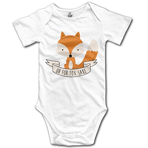 Funny Vintage Unisex Oh For Fox Sake Baby Clothes Baby Boys