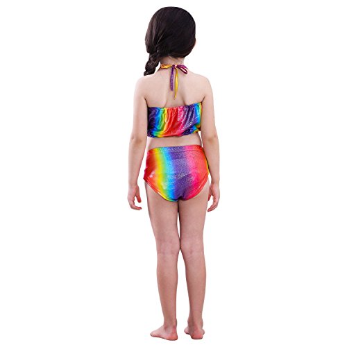 Kokowaii Fancy Girls Mermaid Tail Sets for Swimming Mermaid Swimsuit
