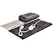 Electric Heating Pad for Back Pain, Cramps, Sore Feet, Legs & Knees – XL 12x24” – Soft Flexible Dry Moist Heat Therapy Mat with Auto Shut Off, 9 Temp Settings, Cover, Carry Case by InsiderBlue …