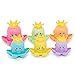 Yansion Baby Stacking Bath Toys Nesting Cups Toddler Water Playing Octopus Rain Educational Toy