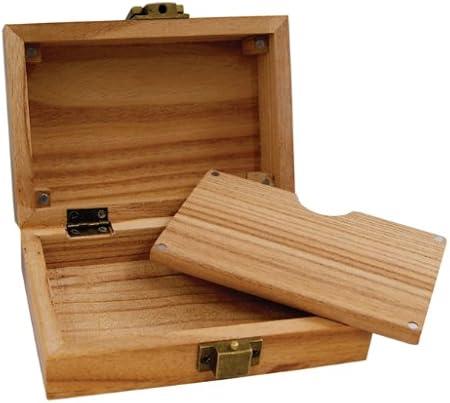 Wooden Box raw-wooden-sm - Caja decorativa: Amazon.es: Hogar