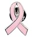 Pink Ribbon Breast Cancer Awareness Set - 12 Pink Camouflage Bracelets + 12 Pink Message Pens + 12 Pink Ribbon Pins
