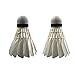 Senston Great Stability of White Goose Feather Shuttlecocks for Professional Badminton Shuttlecock Training Match (12PCS)