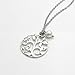 IDLAN Wedding Gifts Wedding Jewelry Mother of The Groom Necklace Family Tree Necklace