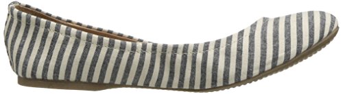 Topline Women's Ovalia Ballet Flat, Ivory, 5.5 M US
