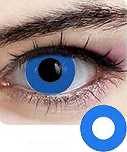 Title: Women Multicolor Cute Charm and Attractive Fashion Contact Lenses Cases Cosmetic Makeup Eye Shadow RED- with Contact Lens Case By Eyefusion TM