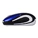 Portable Perman Cute Mini 2.4GHz Wireless 3 Buttons Optical Mouse Mice with USB Receiver for Computer PC Laptop Notebook Blue