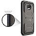 Motorola Moto G5S Plus Case, CoverON [Tank Series] Protective Full Body Phone Cover with Tough Faceplate - Gray
