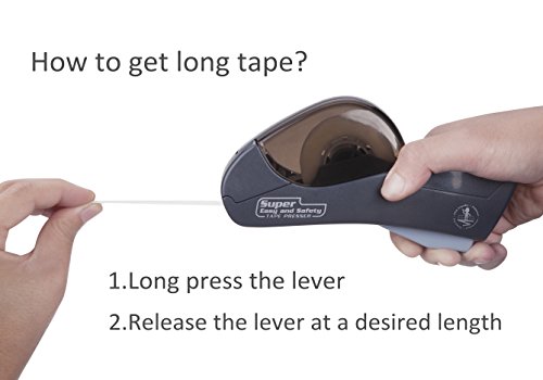 image for AFMAT Tape Cutter, Handheld Tape Dispenser with Invisable Tape, Applic