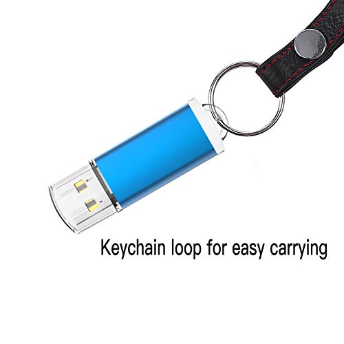 K&ZZ USB-Stick, 8 GB, USB 2.0, leicht zu verstauen, 5 Stück – Bild 5