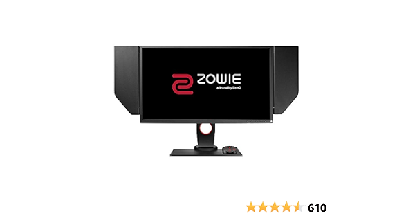 BenQ ZOWIE XL2546 24.5 Inch 240Hz Esports Gaming Monitor | 1ms | FHD  (1080P) | Height Adjustable | DyAc for Recoil Control, Black eQualizer \u0026  Color Vibrance | S-Switch for Game Mode