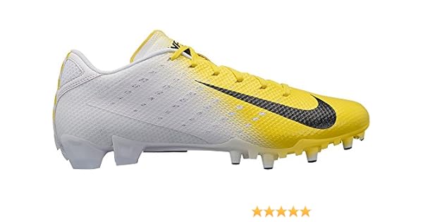 yellow nike vapor football cleats