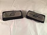 Black Naruto Ninja Leaf Village Head Band-S