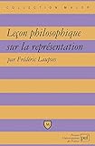 Leçon philosophique sur la représentation by 