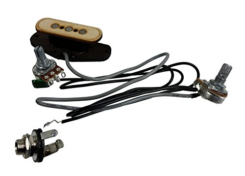 3-string Cigar Box Guitar Pickup with Volume & Tone - The "Electric Delta" - No Soldering Required!