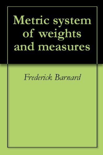 Metric system of weights and measures
