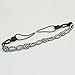 Lux Accessories Seed Bead & Rhinstone Stretch Fit Beaded Headband Head Piece