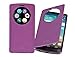 LG L3 Snap On Folio Carrying Case - Quick Circle Case - Violet