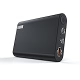 EHOOM 10000mAh Power Bank, QC 3.0 Type-C/USB-C High-speed Charging 3-Ports Output Portable Charger External Battery Pack