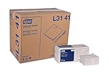 Tork Universal L3141 Luncheon Napkin, 1-Ply, 1/4 Fold, 13