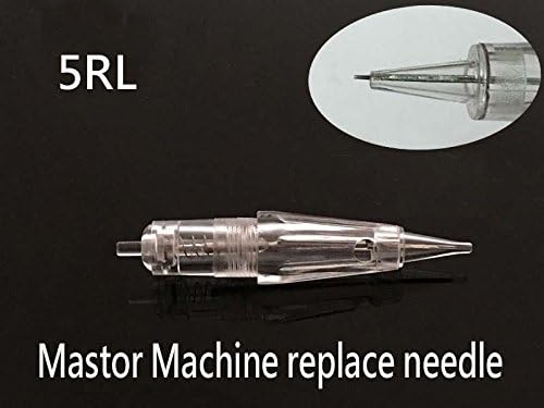 Mastor permanent makeup Disposable needles for Mastor Rotary PMU Machine, (pack of 15 Needles) (Mastor 5R)