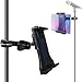 Etubby 4-12.5 Inches Music/Microphone Stand Tablet Holder Aluminum Alloy Phone Holder Cradle Mount for Apple iPhone iPad, Google Nexus, Galaxy Tab and Any Other 4-12.5 Smartphones & Tablets