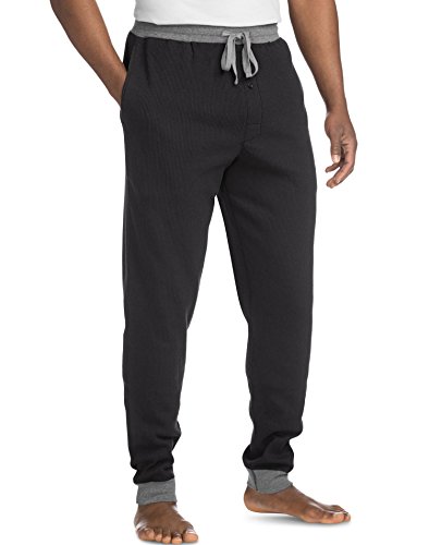 Hanes Mens hermal Waffle Knit Jogger Pants (PC1027)