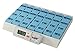 e-Pill 4 Times a Day x 7 Day Large Weekly Pill Organizer, Vitamin and Medicine Pillbox - with Reminder