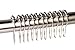 Shower Curtain Hooks 12 Piece Rings Stainless Steel Rustproof Friction Free Gliding 1 Sets of 12 Hooks , Value Pack