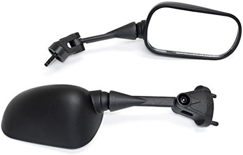 Atpmtas Black OEM Stock Style Racing Mirrors for 2005-2008 Kawasaki Ninja ZX6R 2004-2010 Kawasaki Ninja ZX10R