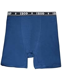 IZOD calzoncillos bóxer grandes y altos para hombre (paquete de 3)