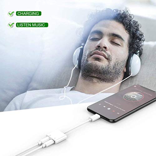 image for Ambrrhty Headphone Adapter 3.5mm for iPhone X Max Aux Charger for iPho