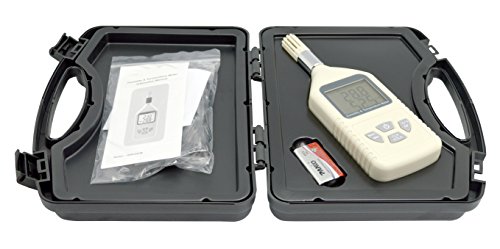 Digital LCD display thermo-hygrometer Temperature Humidity Meter Moisture Tester Thermometer Monitor with USB Interface and Data Download 1360ABZ - Thumbnail 7