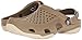 Crocs Men's Swiftwater Deck Clog M Mule, Khaki/Stucco, 12 M US